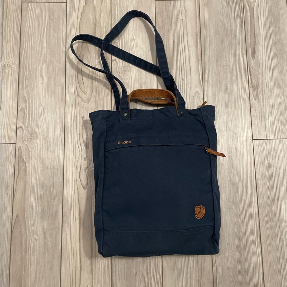 Navy Fjallraven Totepack Used